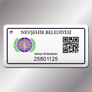  QR Kod Baskılı Etiket 